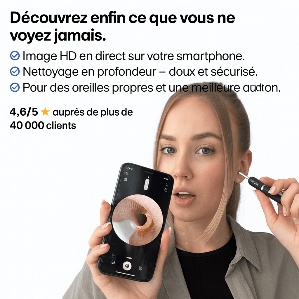 OtoZen - Nettoyeur d'oreilles intelligent - Made in Maison