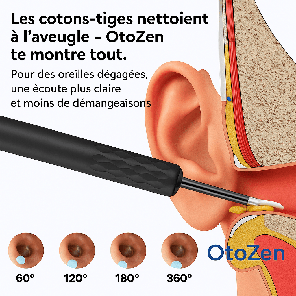 OtoZen - Nettoyeur d'oreilles intelligent - Made in Maison