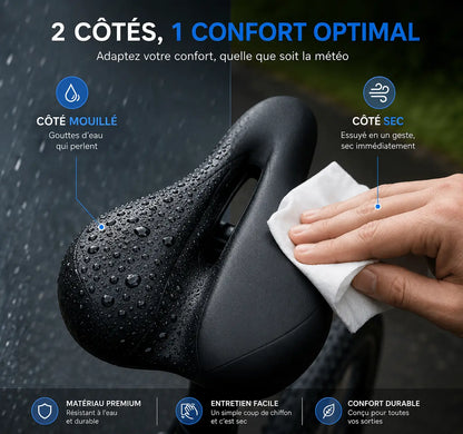 Selle adaptoform 3D - Plus jamais mal aux fesses. Même après 80 km.