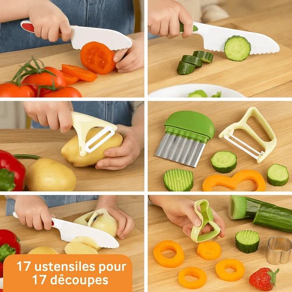 Je cuisine pour de vrai - le pack éducatif qui rend fier - Comme Les Grands