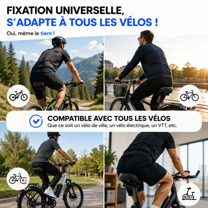 Selle adaptoform 3D - Plus jamais mal aux fesses. Même après 80 km.